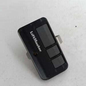 LiftMaster 893LM 3-Button Garage Door Opener Remote HBW7359 Black Visor Clip bc